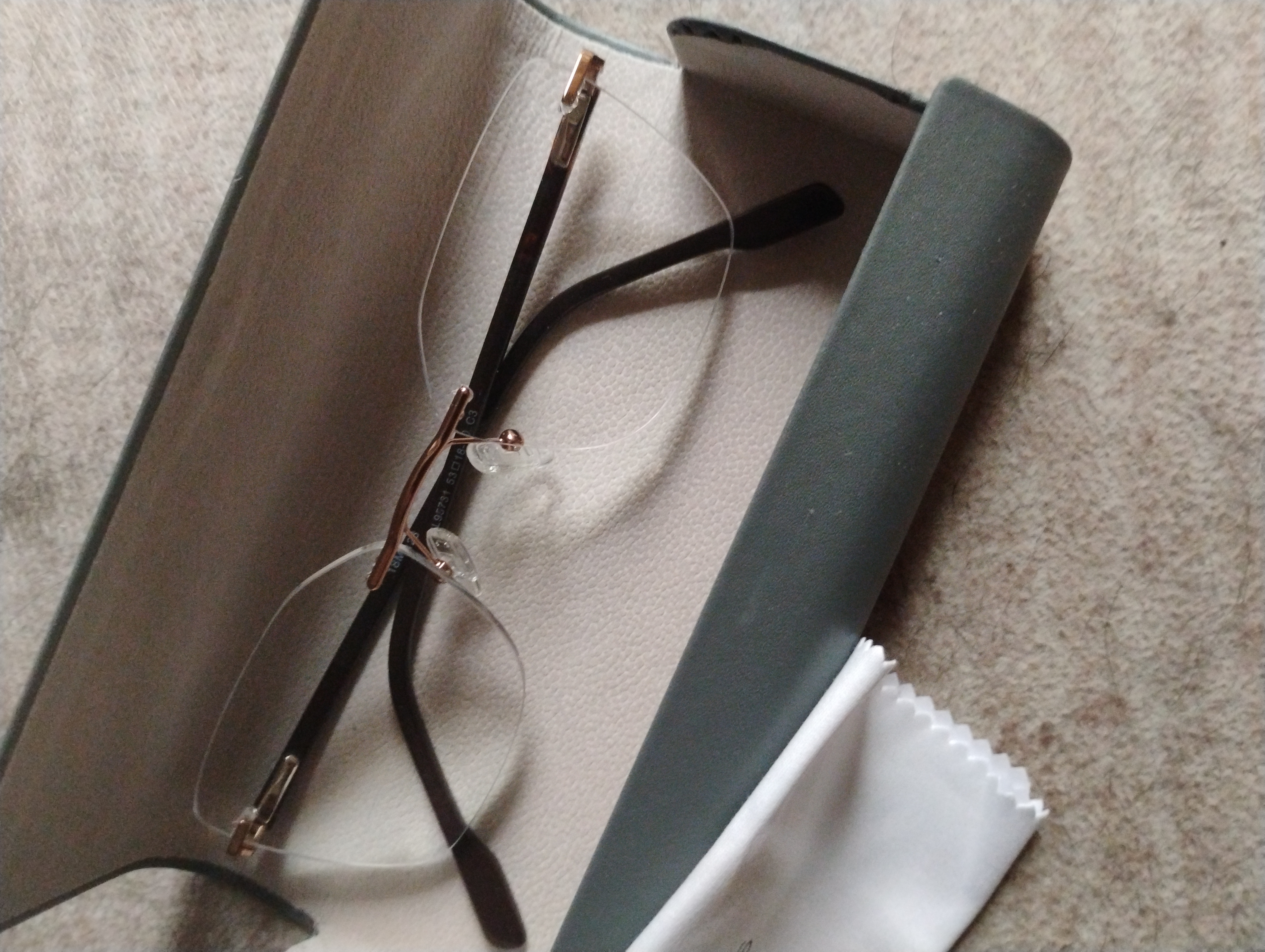 Armação de Óculos Gatinho - 2282-Bronze