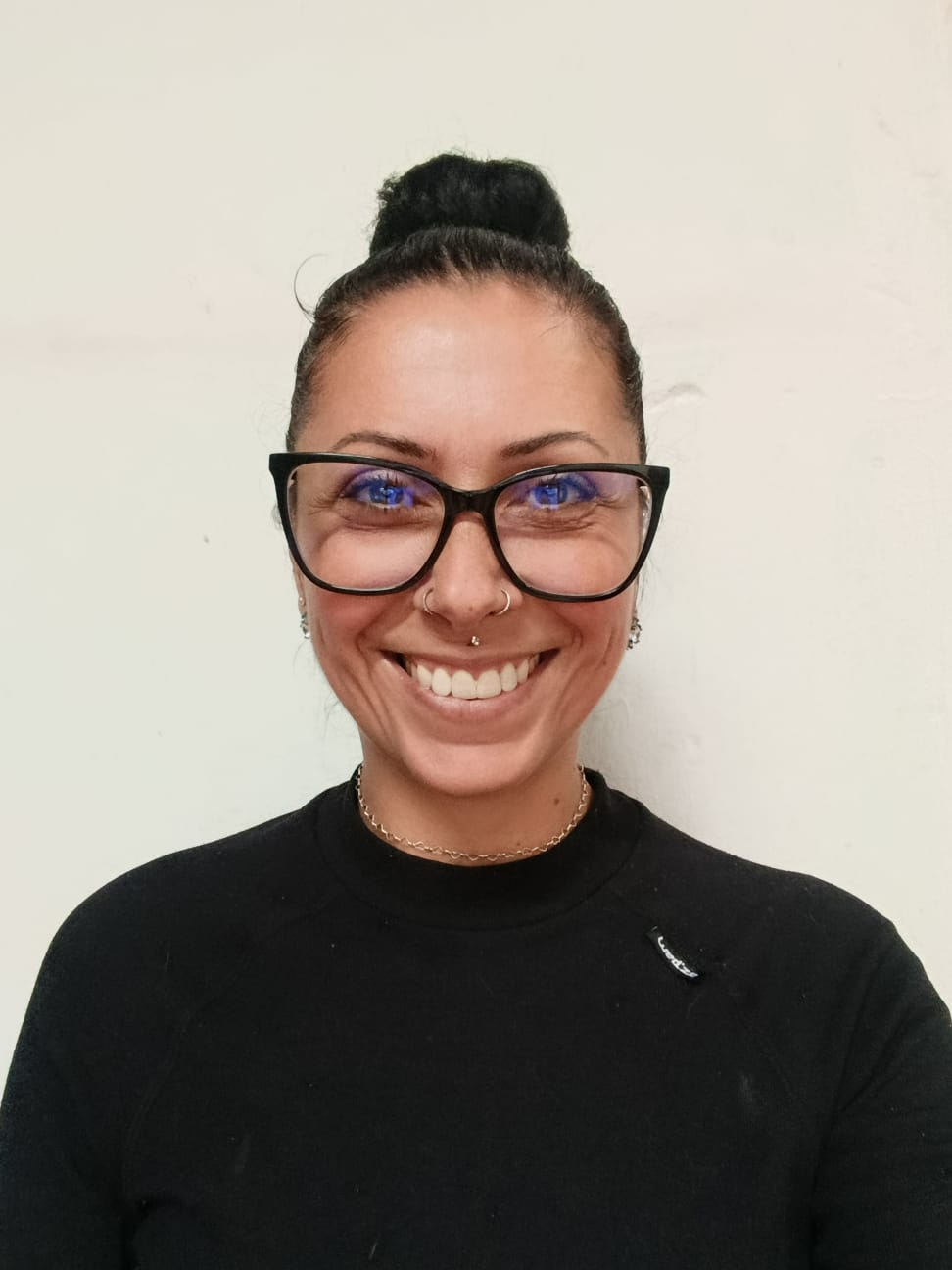  Armação de Óculos  Quadrado Feminino 2114 Azul